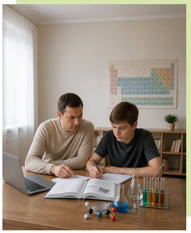 Репетитор по химии 8 класс в Лесосибирске по цене от 1250 р. | Репетитор-Лсс